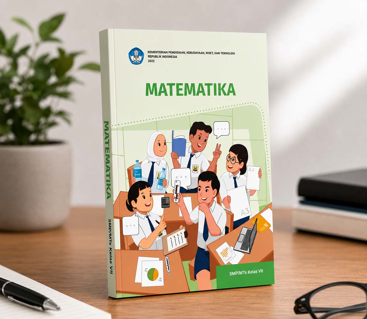 Buku Matematika kelas 7 Kurikulum Merdeka